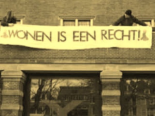Crisis op de woningmarkt.